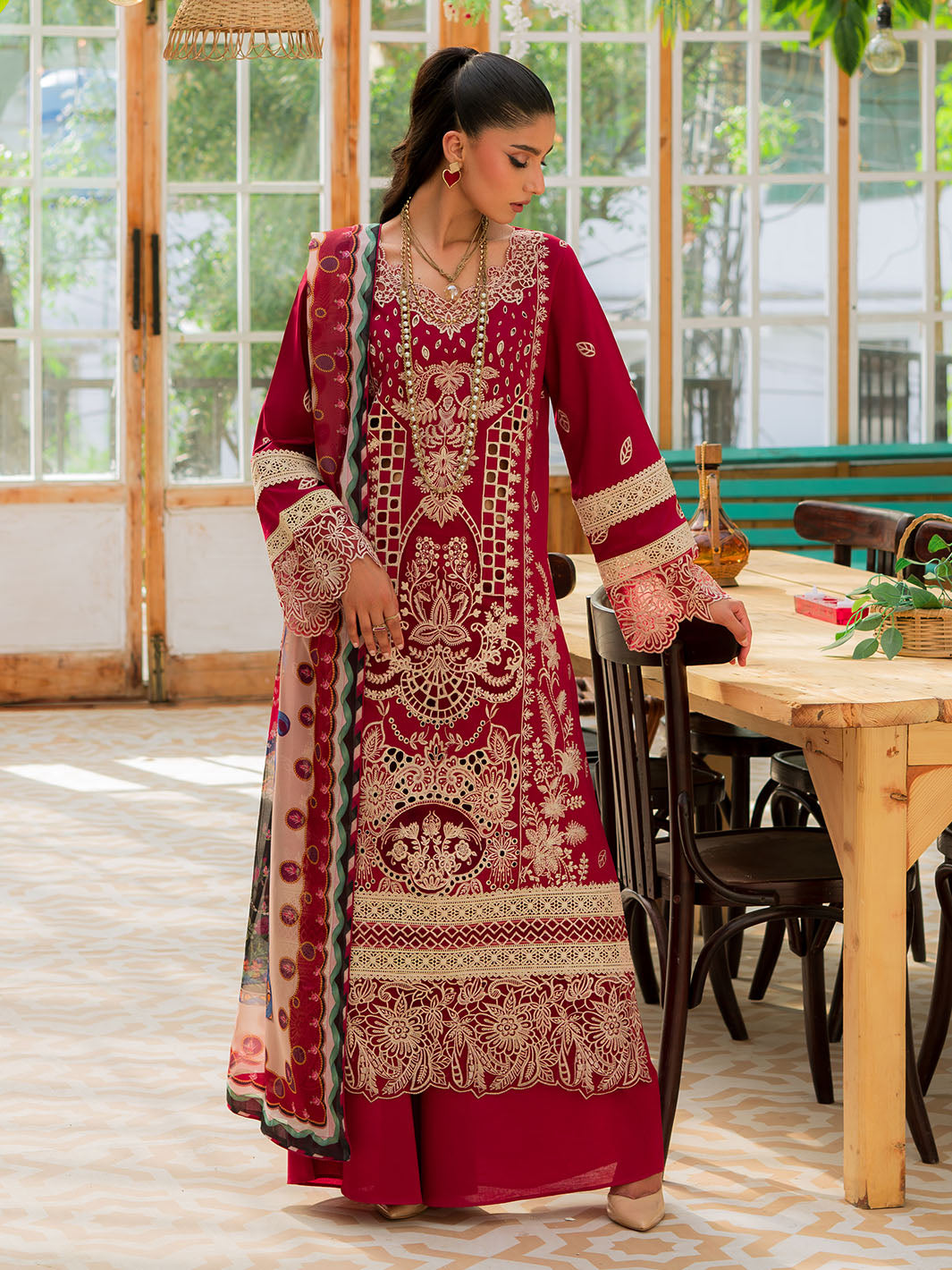 Mahnur | Bella Lawn 24 | BL - 08 by Mahnur - Designer Dress - Type: Ladies Clothes - Available at Libayah - 100% Original