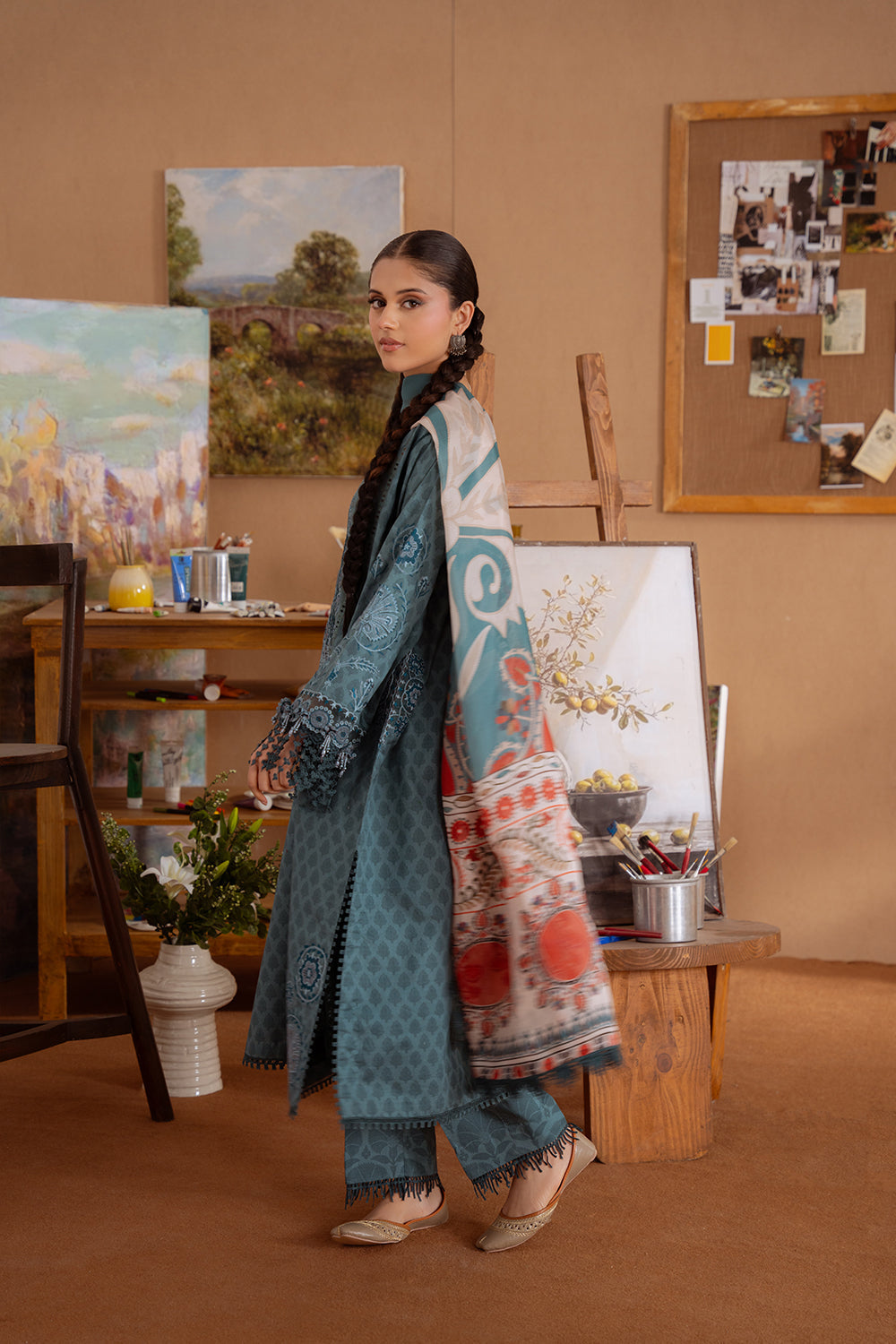 Saira Rizwan | Laanem Summer Lawn 25 | SEREN-B-SRL25-08 by Saira Rizwan - Designer Dress - Type: Ladies Clothes - Available at Libayah - 100% Original
