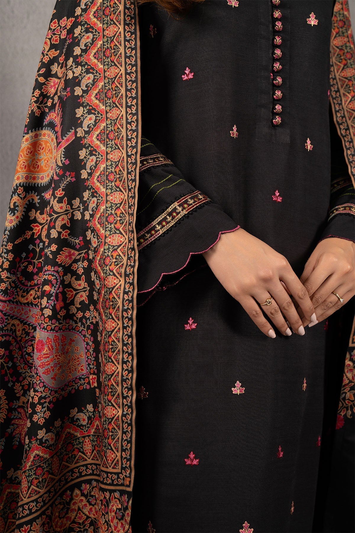 Kayseria | Winter Khaddar 24 | C6053 by Kayseria - Designer Dress - Type: Ladies Clothes - Available at Libayah - 100% Original