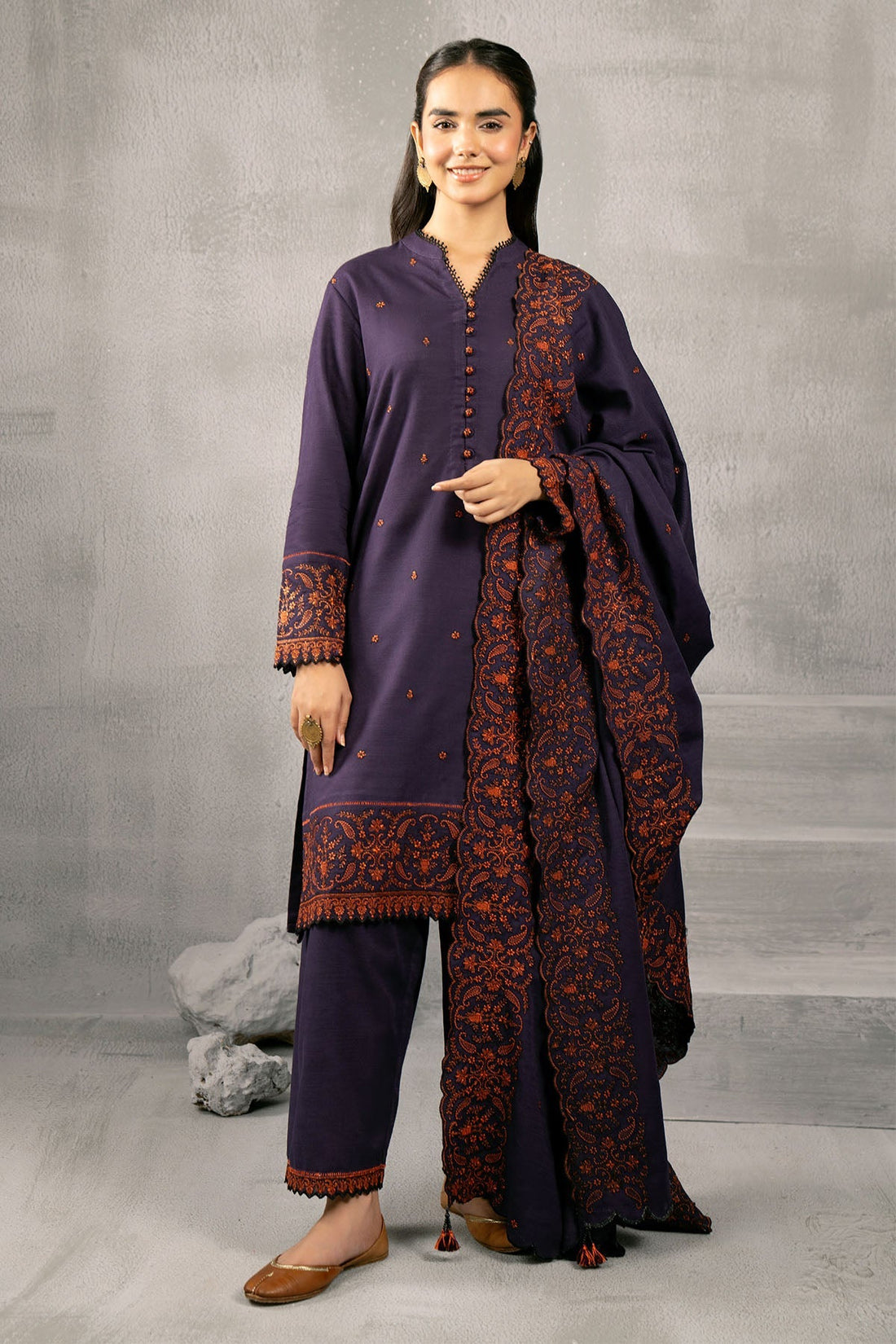 Kayseria | Winter Khaddar 24 | C6066-1 by Kayseria - Designer Dress - Type: Ladies Clothes - Available at Libayah - 100% Original