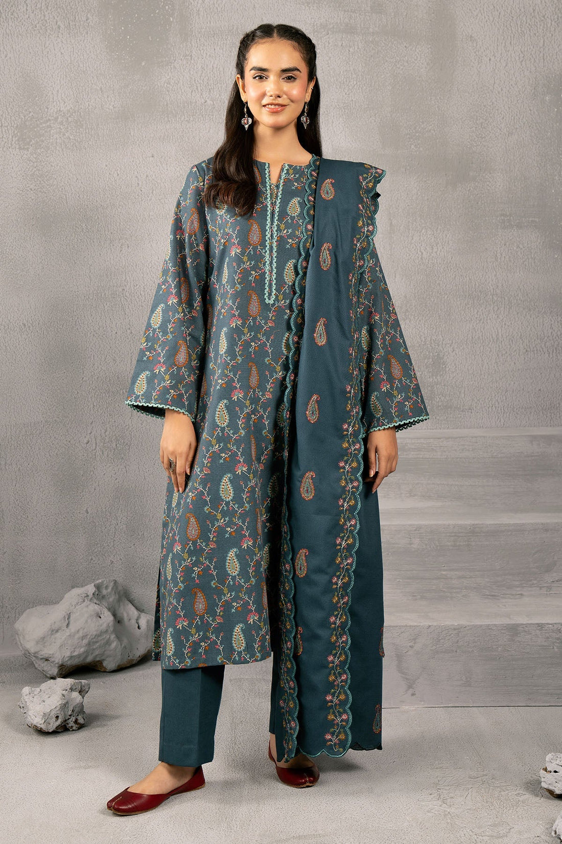 Kayseria | Winter Khaddar 24 | C6069-1 by Kayseria - Designer Dress - Type: Ladies Clothes - Available at Libayah - 100% Original