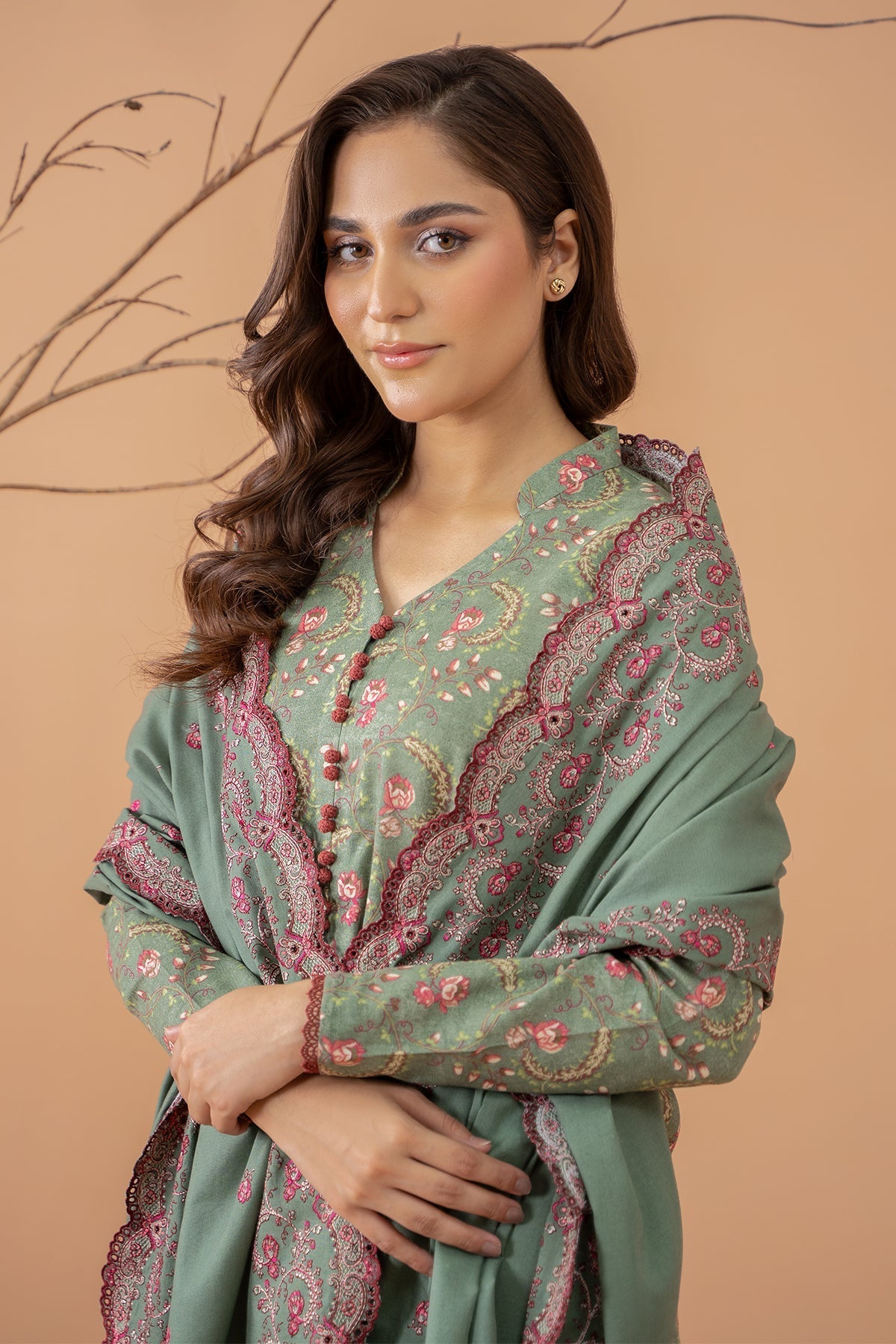 Kayseria | Winter Khaddar 24 | C6050-2 by Kayseria - Designer Dress - Type: Ladies Clothes - Available at Libayah - 100% Original
