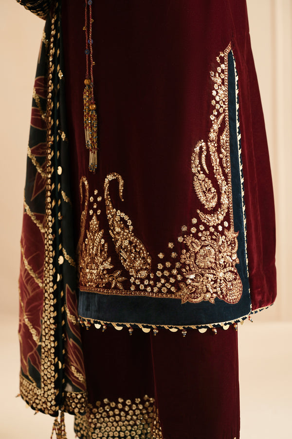Jazmin | Velvet Edit 24 | Velvet Formal VF-2038 by Jazmin - Designer Dress - Type: Formal - Available at Libayah - 100% Original