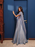 Amroz Atelier | Reveur Formals | Celestial Blue by Libayah - Designer Dress - Type: Formal - Available at Libayah - 100% Original