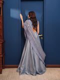 Amroz Atelier | Reveur Formals | Celestial Blue by Libayah - Designer Dress - Type: Formal - Available at Libayah - 100% Original