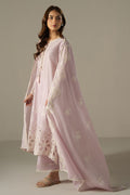 Cross Stitch | Chikankari Lawn 25 | LILAC BLOOM by Cross Stitch - Designer Dress - Type: Ladies Clothes - Available at Libayah - 100% Original