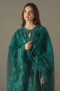 Cross Stitch | Chikankari Lawn 25 | VERDENT FLORA by Cross Stitch - Designer Dress - Type: Ladies Clothes - Available at Libayah - 100% Original