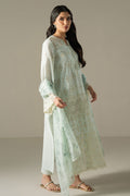Cross Stitch | Chikankari Lawn 25 | BLUE AURA by Cross Stitch - Designer Dress - Type: Ladies Clothes - Available at Libayah - 100% Original