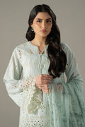 Cross Stitch | Chikankari Lawn 25 | BLUE AURA by Cross Stitch - Designer Dress - Type: Ladies Clothes - Available at Libayah - 100% Original