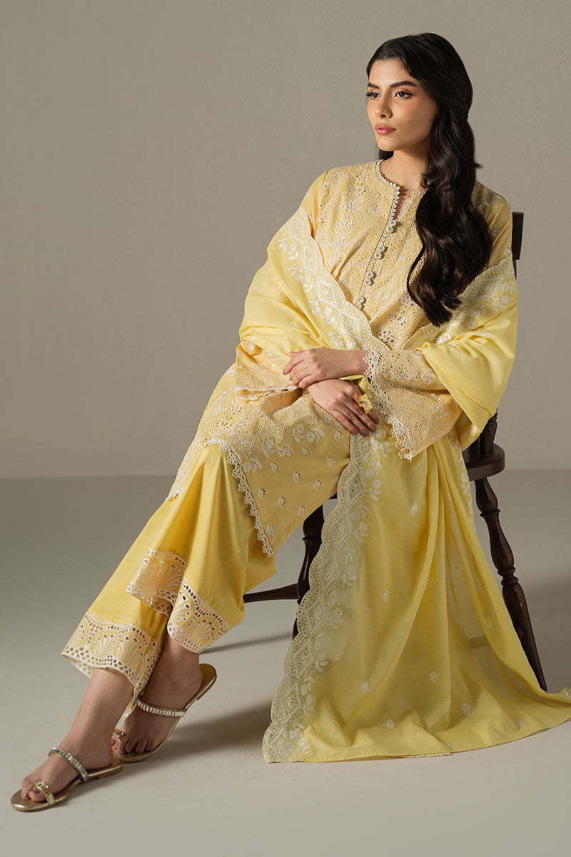 Cross Stitch | Chikankari Lawn 25 | ORCHID GEM by Cross Stitch - Designer Dress - Type: Ladies Clothes - Available at Libayah - 100% Original