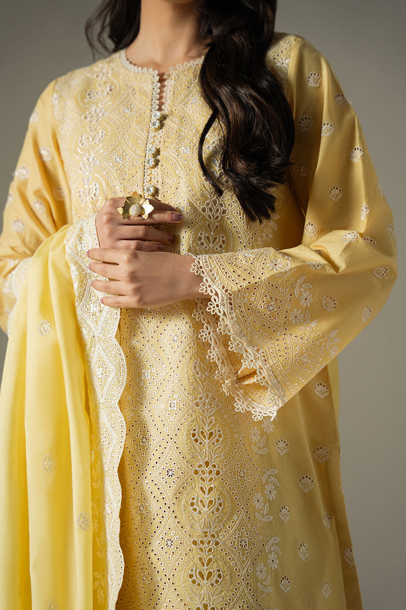 Cross Stitch | Chikankari Lawn 25 | ORCHID GEM by Cross Stitch - Designer Dress - Type: Ladies Clothes - Available at Libayah - 100% Original