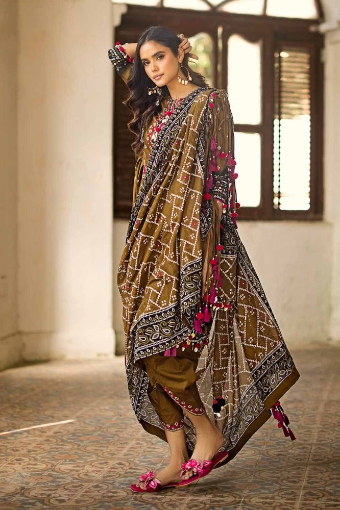 Gul Ahmed | Chunri Collection | CL-42034 by Gul Ahmed - Designer Dress - Type: Ladies Clothes - Available at Libayah - 100% Original