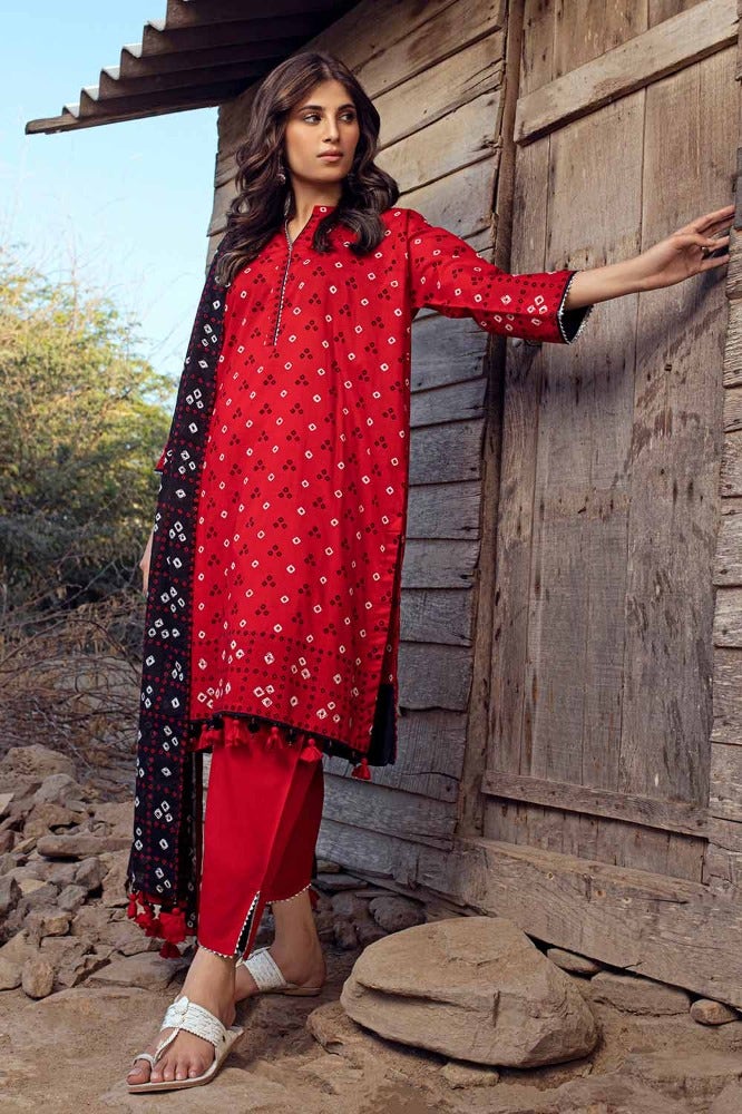 Gul Ahmed | Chunri Collection | CL-42016 by Gul Ahmed - Designer Dress - Type: Ladies Clothes - Available at Libayah - 100% Original