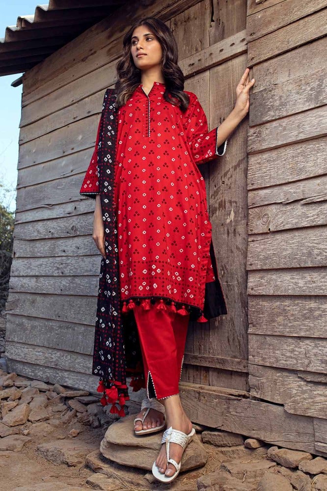 Gul Ahmed | Chunri Collection | CL-42016 by Gul Ahmed - Designer Dress - Type: Ladies Clothes - Available at Libayah - 100% Original
