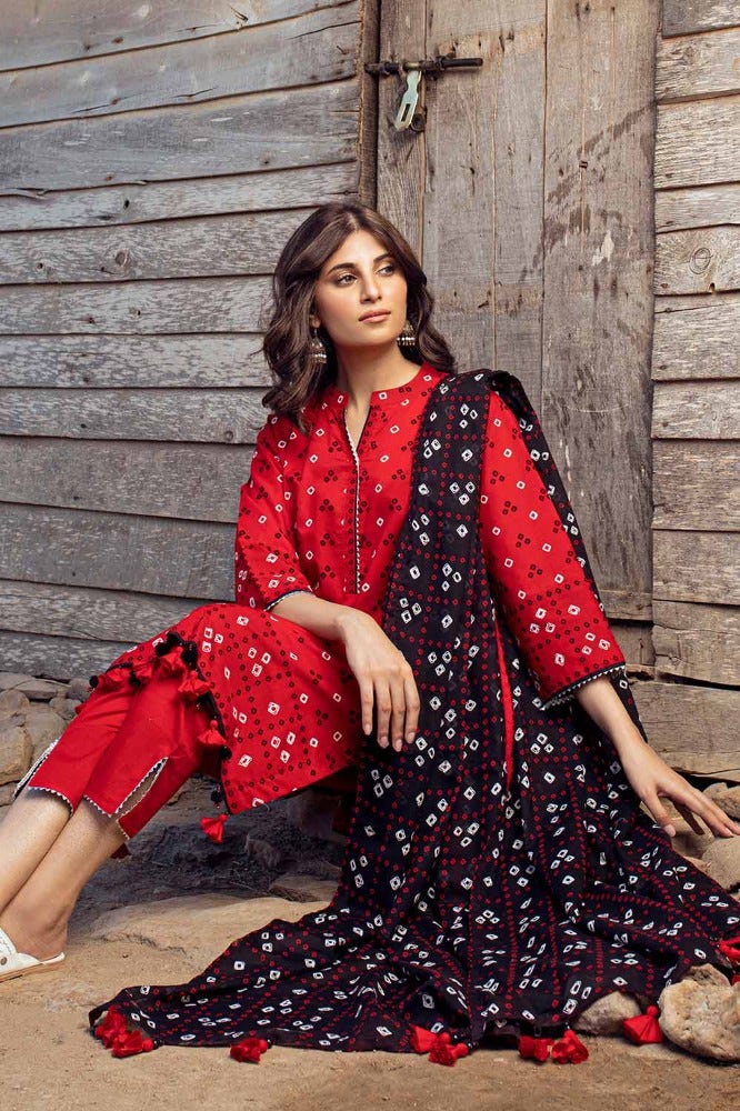 Gul Ahmed | Chunri Collection | CL-42016 by Gul Ahmed - Designer Dress - Type: Ladies Clothes - Available at Libayah - 100% Original