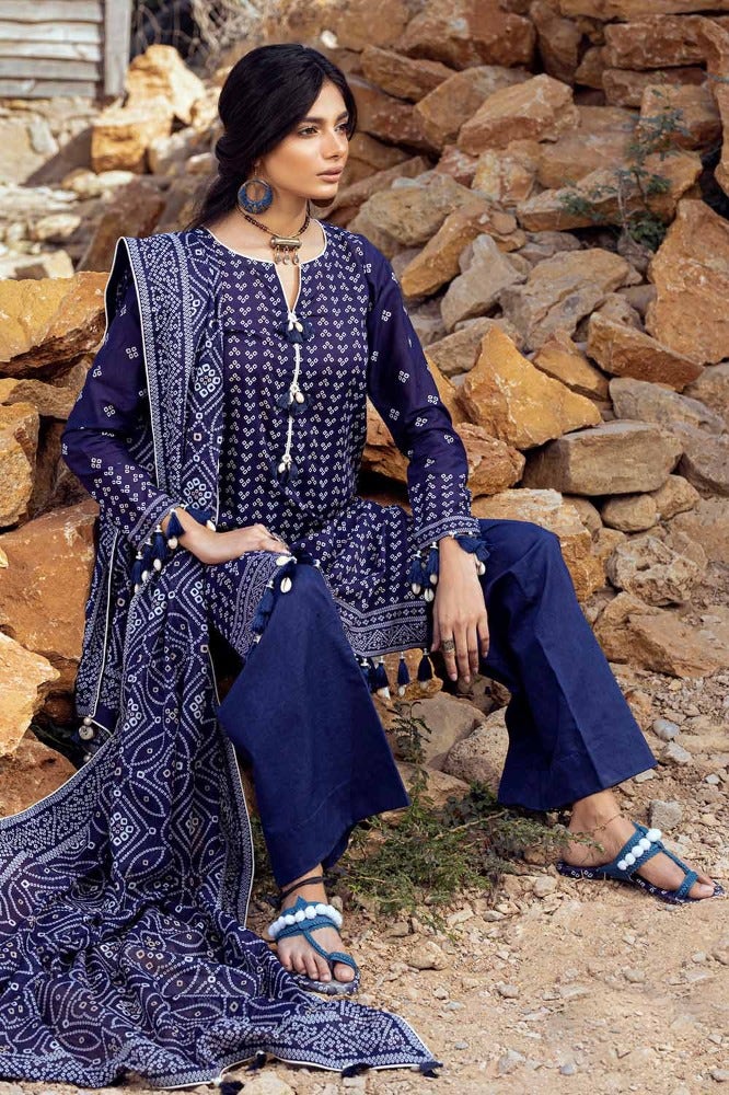 Gul Ahmed | Chunri Collection | CL-42017 by Gul Ahmed - Designer Dress - Type: Ladies Clothes - Available at Libayah - 100% Original