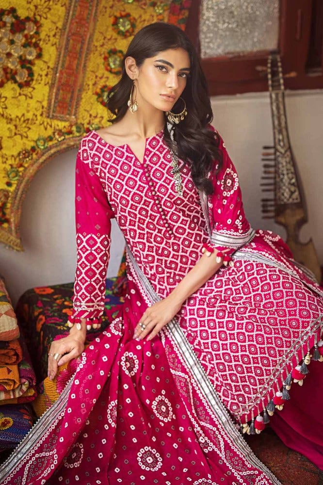 Gul Ahmed | Chunri Collection | CL-42008 B by Gul Ahmed - Designer Dress - Type: Ladies Clothes - Available at Libayah - 100% Original