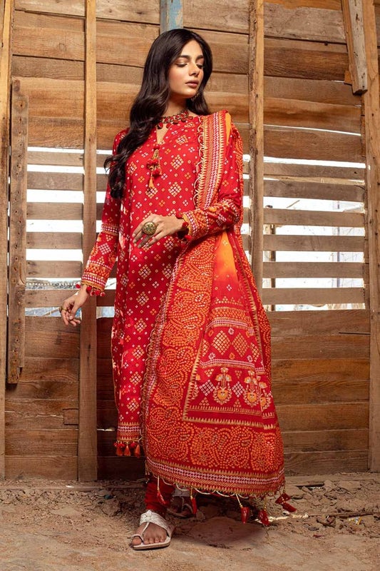 Gul Ahmed | Chunri Collection | CL-42004 A by Gul Ahmed - Designer Dress - Type: Ladies Clothes - Available at Libayah - 100% Original