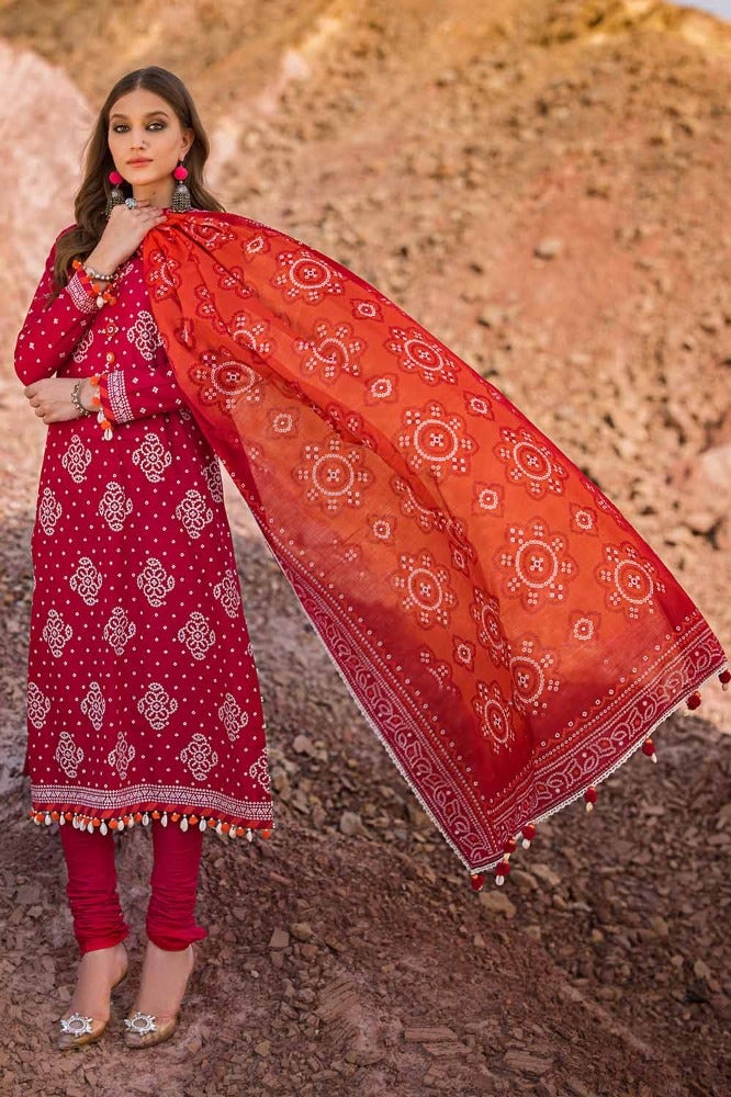 Gul Ahmed | Chunri Collection | CL-42006 by Gul Ahmed - Designer Dress - Type: Ladies Clothes - Available at Libayah - 100% Original