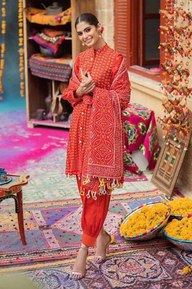 Gul Ahmed | Chunri Collection | CL-42017 by Gul Ahmed - Designer Dress - Type: Ladies Clothes - Available at Libayah - 100% Original