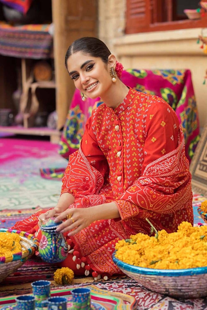 Gul Ahmed | Chunri Collection | CL-42017 by Gul Ahmed - Designer Dress - Type: Ladies Clothes - Available at Libayah - 100% Original