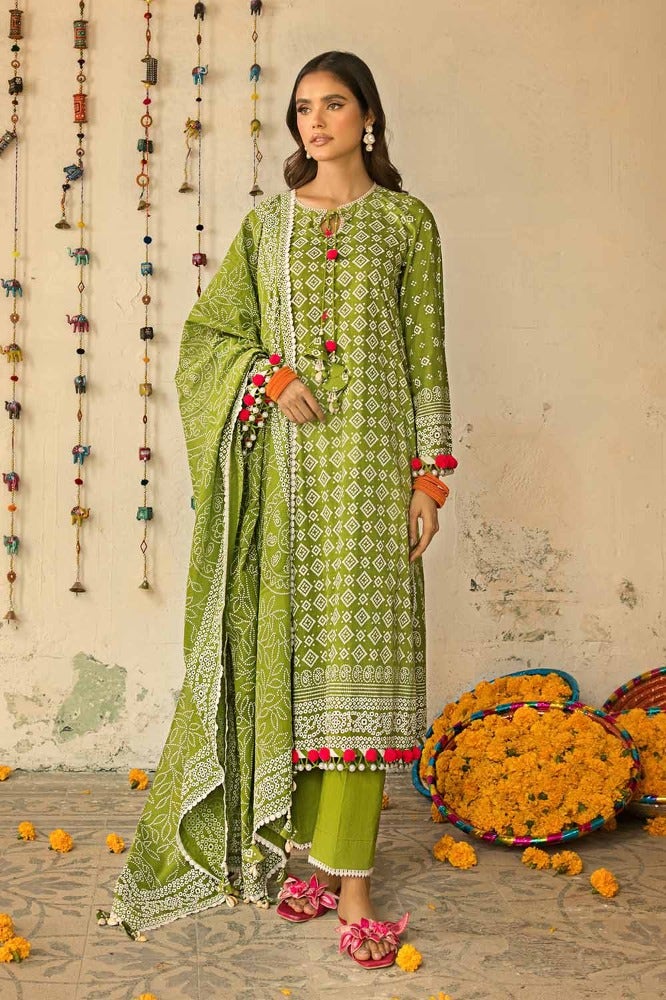 Gul Ahmed | Chunri Collection | CL-42039 B by Gul Ahmed - Designer Dress - Type: Ladies Clothes - Available at Libayah - 100% Original