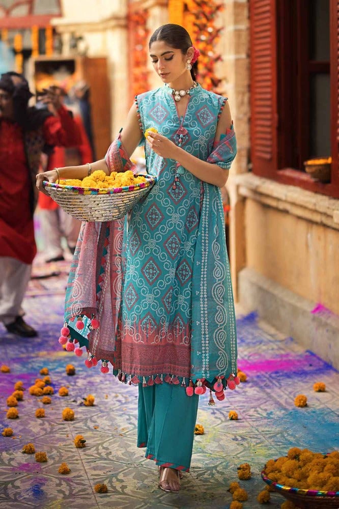 Gul Ahmed | Chunri Collection | CL-42018 by Gul Ahmed - Designer Dress - Type: Ladies Clothes - Available at Libayah - 100% Original