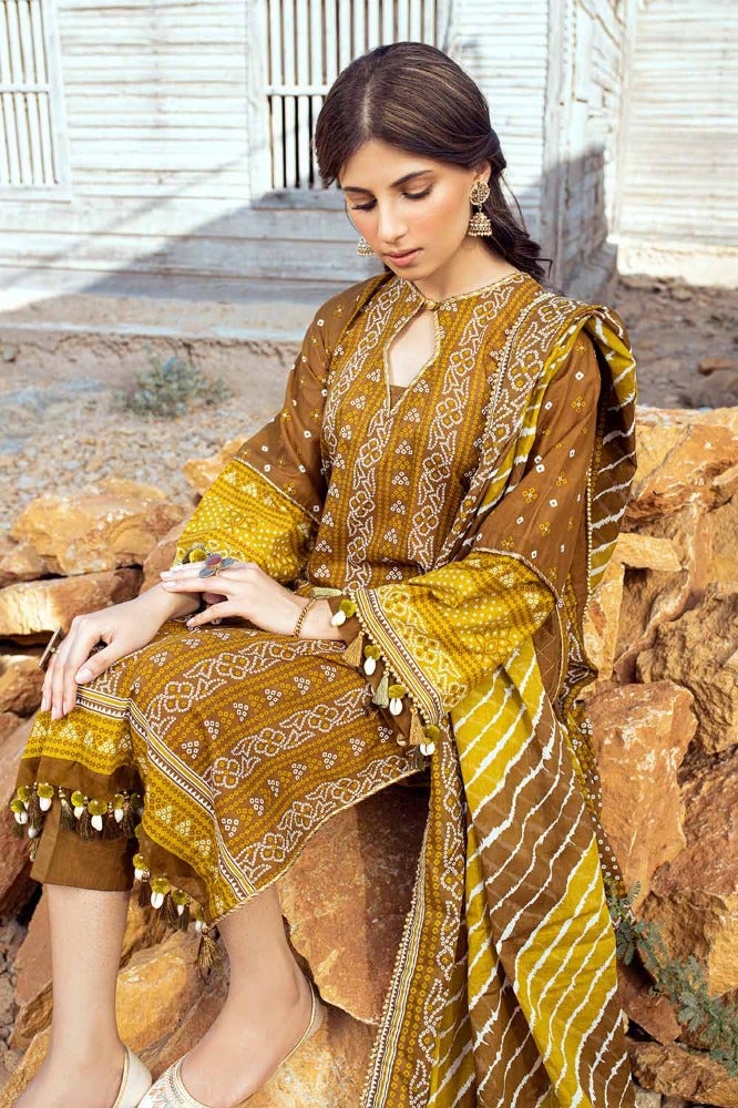 Gul Ahmed | Chunri Collection | CL-42051 by Gul Ahmed - Designer Dress - Type: Ladies Clothes - Available at Libayah - 100% Original