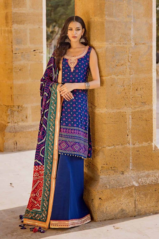Gul Ahmed | Chunri Collection | LE-42034 by Gul Ahmed - Designer Dress - Type: Ladies Clothes - Available at Libayah - 100% Original