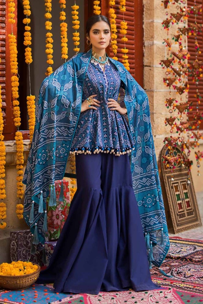 Gul Ahmed | Chunri Collection | CL-42051 by Gul Ahmed - Designer Dress - Type: Ladies Clothes - Available at Libayah - 100% Original