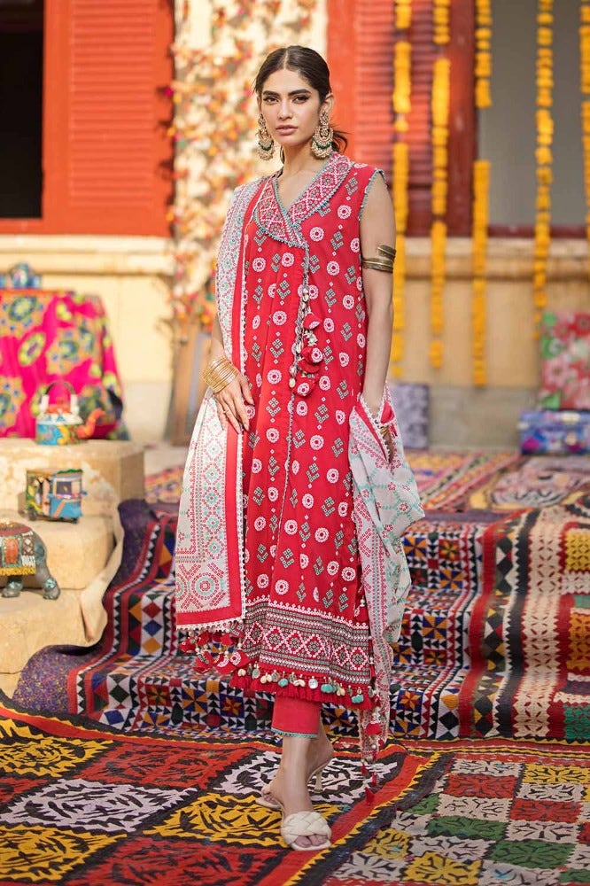Gul Ahmed | Chunri Collection | CL-42062 B by Gul Ahmed - Designer Dress - Type: Ladies Clothes - Available at Libayah - 100% Original