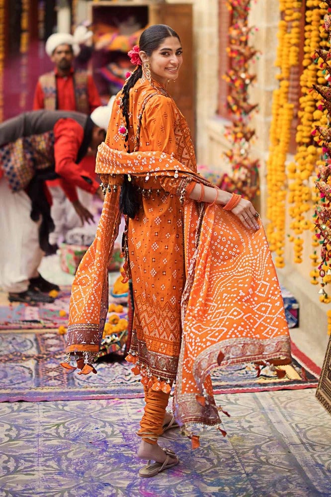 Gul Ahmed | Chunri Collection | CL-42013 B by Gul Ahmed - Designer Dress - Type: Ladies Clothes - Available at Libayah - 100% Original