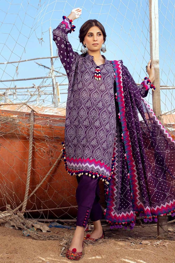 Gul Ahmed | Chunri Collection | CL-42033 by Gul Ahmed - Designer Dress - Type: Ladies Clothes - Available at Libayah - 100% Original