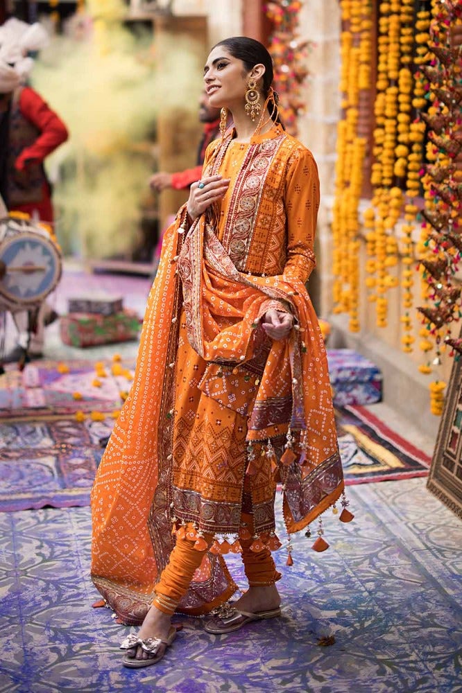 Gul Ahmed | Chunri Collection | CL-42013 B by Gul Ahmed - Designer Dress - Type: Ladies Clothes - Available at Libayah - 100% Original