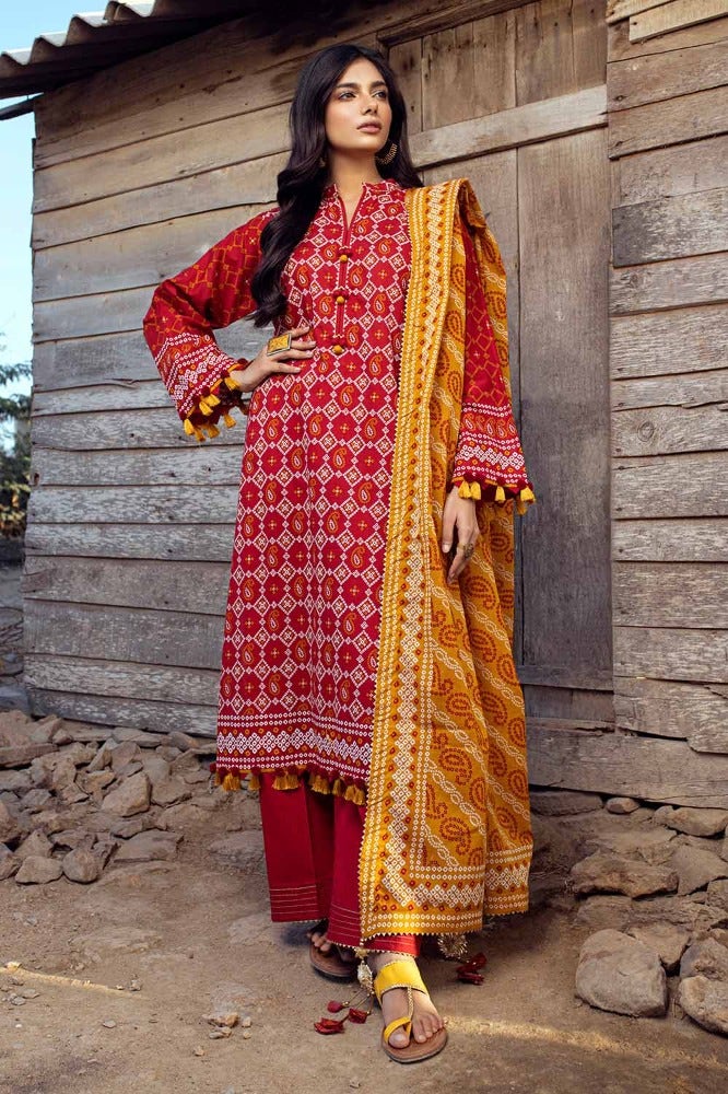 Gul Ahmed | Chunri Collection | CL-42061 by Gul Ahmed - Designer Dress - Type: Ladies Clothes - Available at Libayah - 100% Original