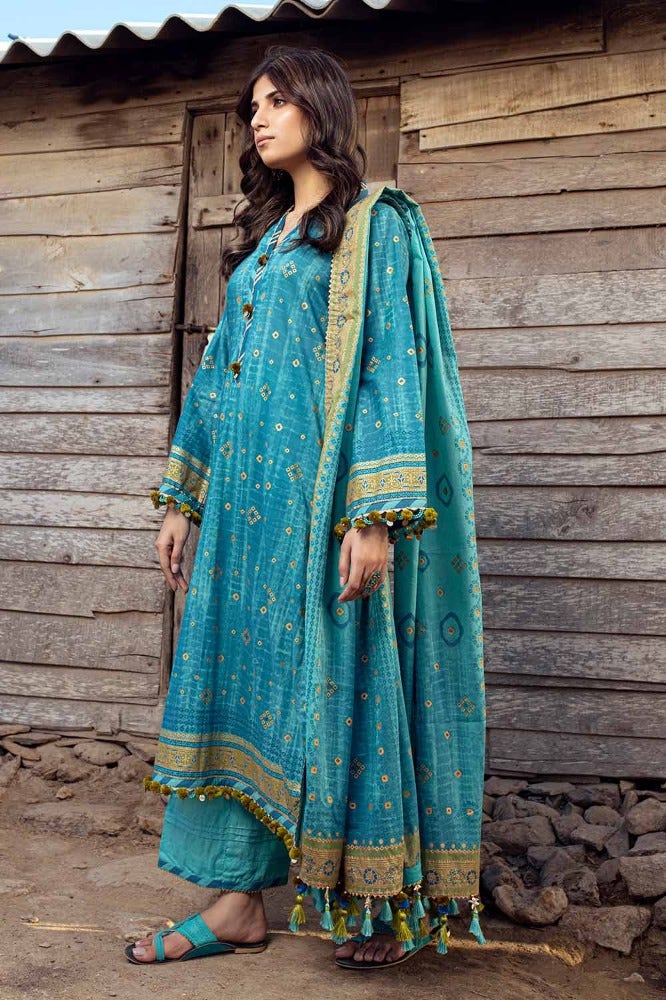 Gul Ahmed | Chunri Collection | CL-42042 A by Gul Ahmed - Designer Dress - Type: Ladies Clothes - Available at Libayah - 100% Original