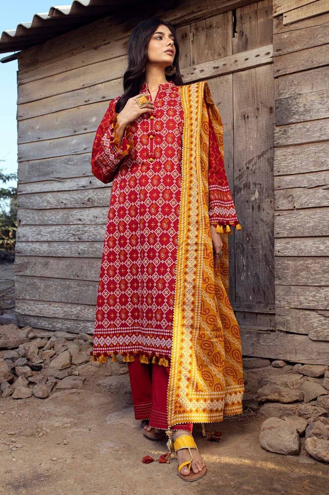 Gul Ahmed | Chunri Collection | CL-42061 by Gul Ahmed - Designer Dress - Type: Ladies Clothes - Available at Libayah - 100% Original
