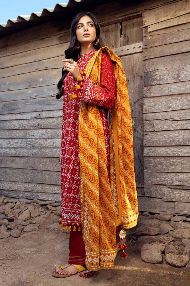 Gul Ahmed | Chunri Collection | CL-42061 by Gul Ahmed - Designer Dress - Type: Ladies Clothes - Available at Libayah - 100% Original