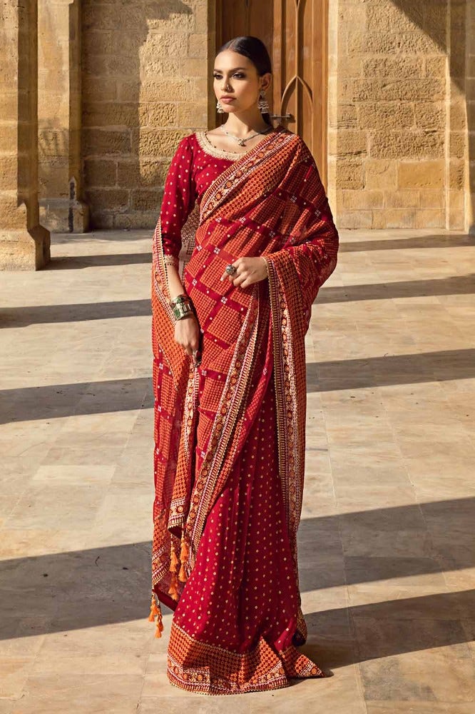 Gul Ahmed | Chunri Collection | PRS-42004 by Gul Ahmed - Designer Dress - Type: Ladies Clothes - Available at Libayah - 100% Original