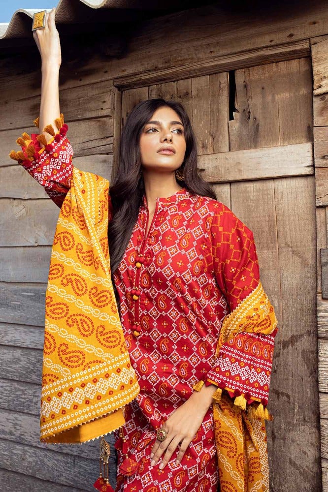 Gul Ahmed | Chunri Collection | CL-42061 by Gul Ahmed - Designer Dress - Type: Ladies Clothes - Available at Libayah - 100% Original