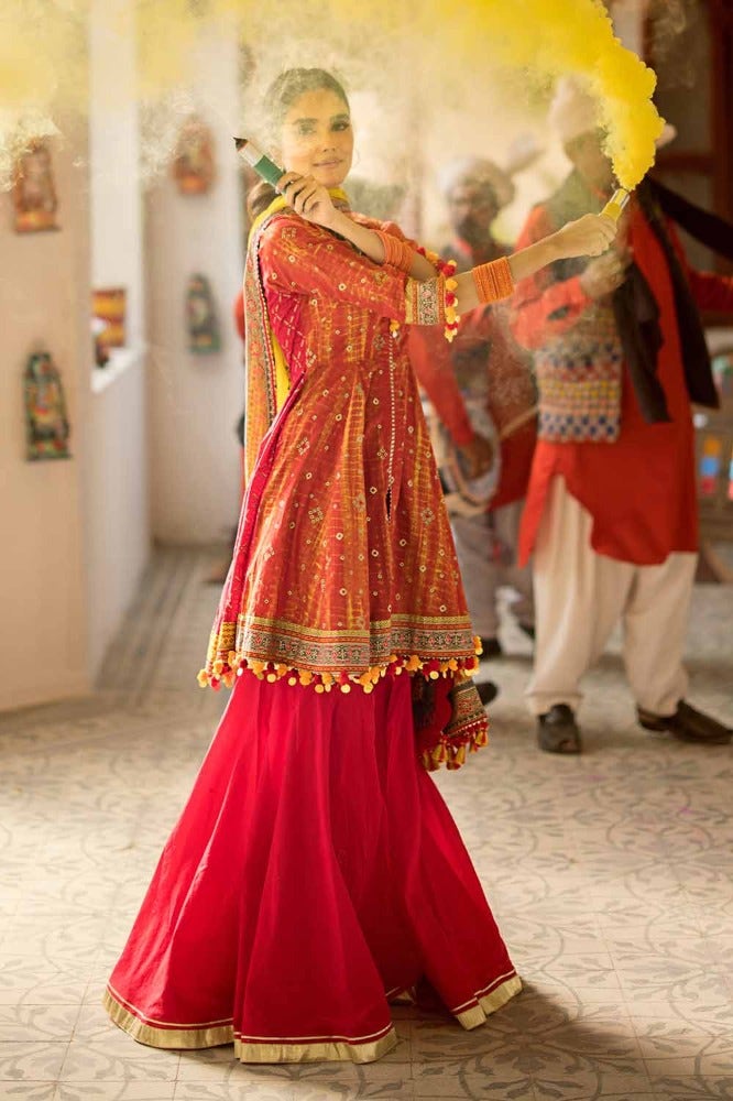 Gul Ahmed | Chunri Collection | CL-42042 B by Gul Ahmed - Designer Dress - Type: Ladies Clothes - Available at Libayah - 100% Original