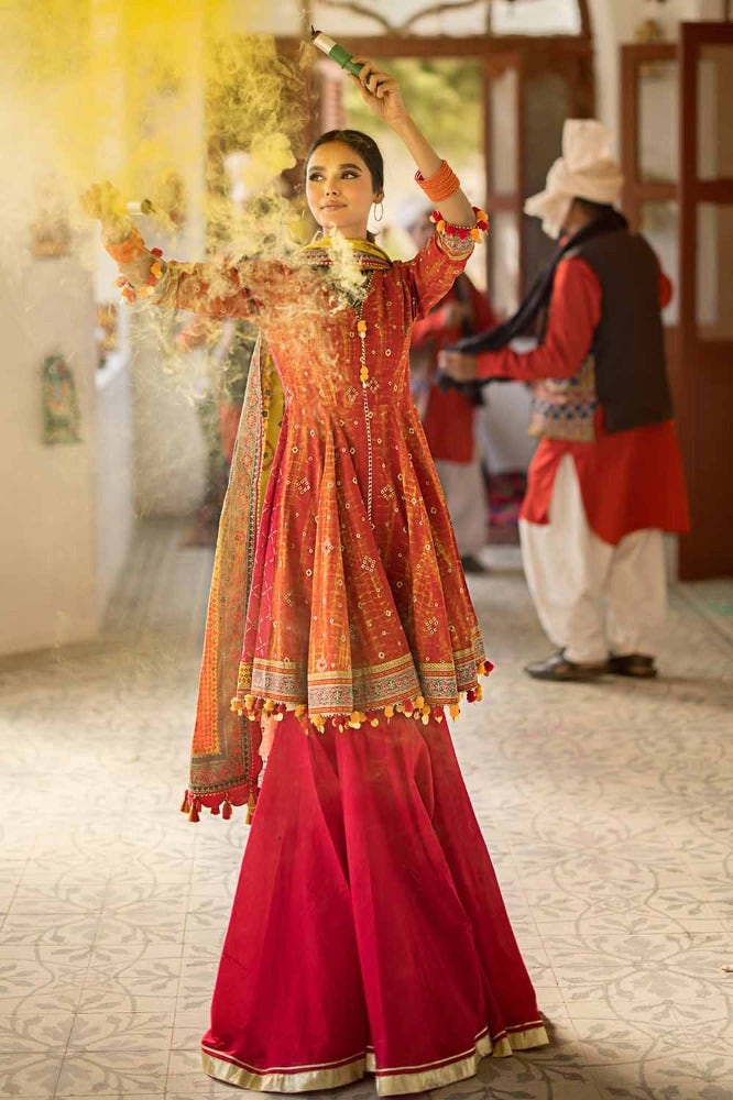 Gul Ahmed | Chunri Collection | CL-42042 B by Gul Ahmed - Designer Dress - Type: Ladies Clothes - Available at Libayah - 100% Original