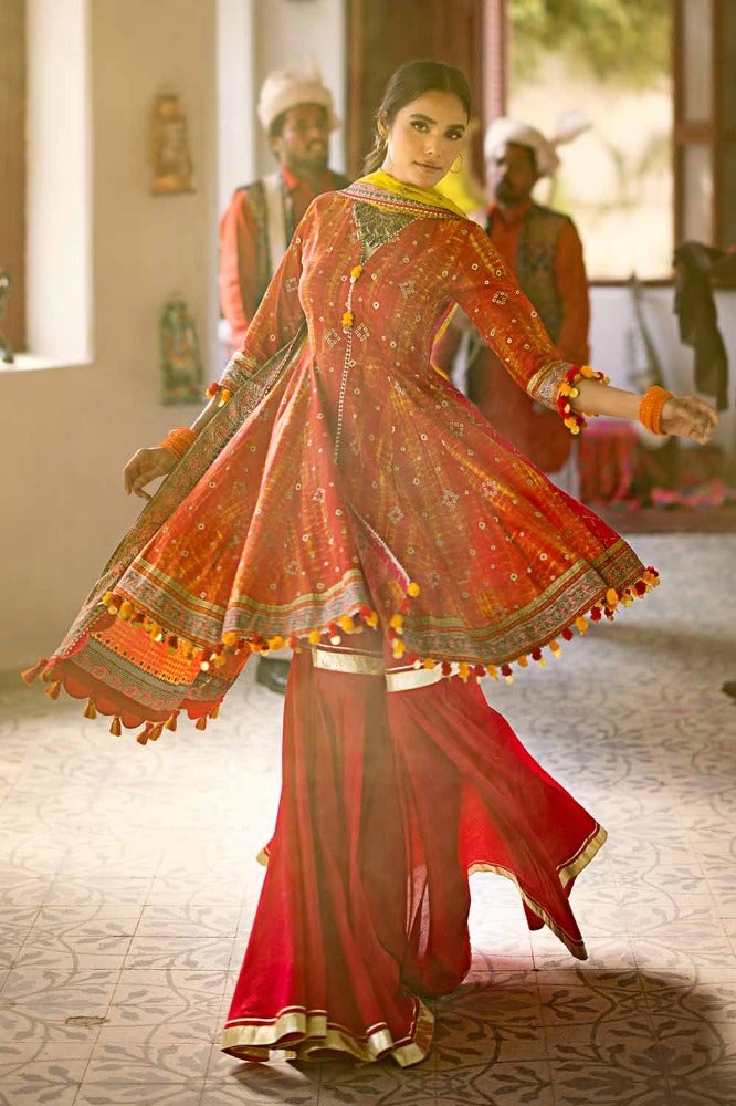 Gul Ahmed | Chunri Collection | CL-42042 B by Gul Ahmed - Designer Dress - Type: Ladies Clothes - Available at Libayah - 100% Original