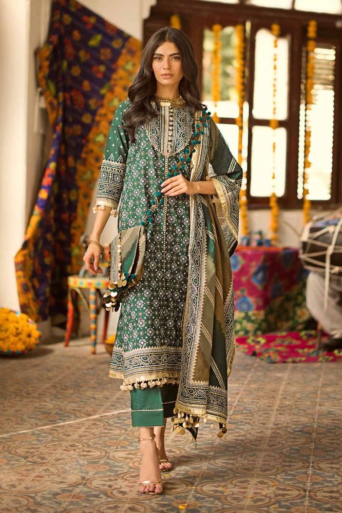 Gul Ahmed | Chunri Collection | CL-42003 B by Gul Ahmed - Designer Dress - Type: Ladies Clothes - Available at Libayah - 100% Original