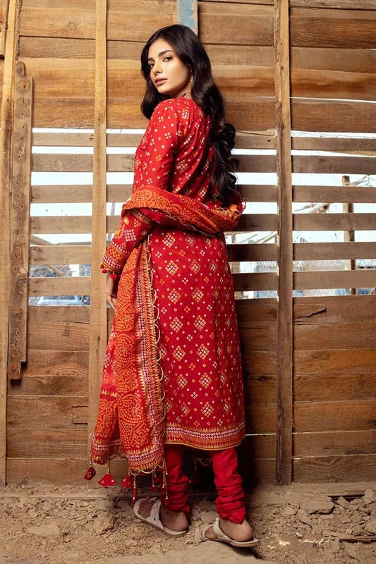 Gul Ahmed | Chunri Collection | CL-42004 A by Gul Ahmed - Designer Dress - Type: Ladies Clothes - Available at Libayah - 100% Original