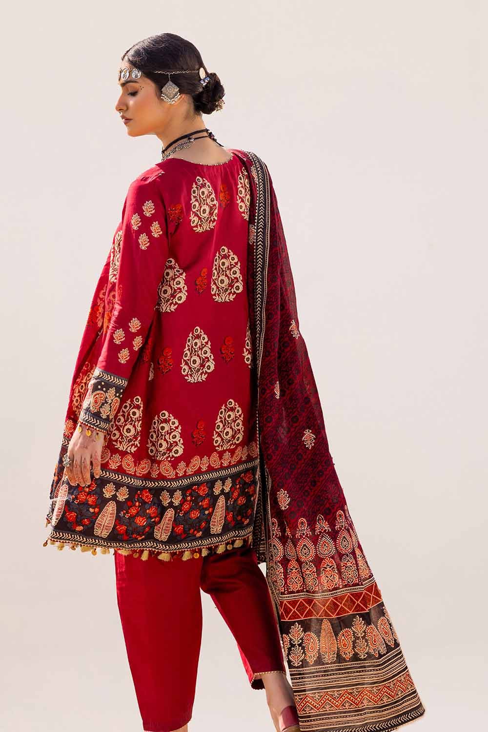 Gul Ahmed | Ajrak Kahani | CL-42245 by Gul Ahmed - Designer Dress - Type: Ladies Clothes - Available at Libayah - 100% Original