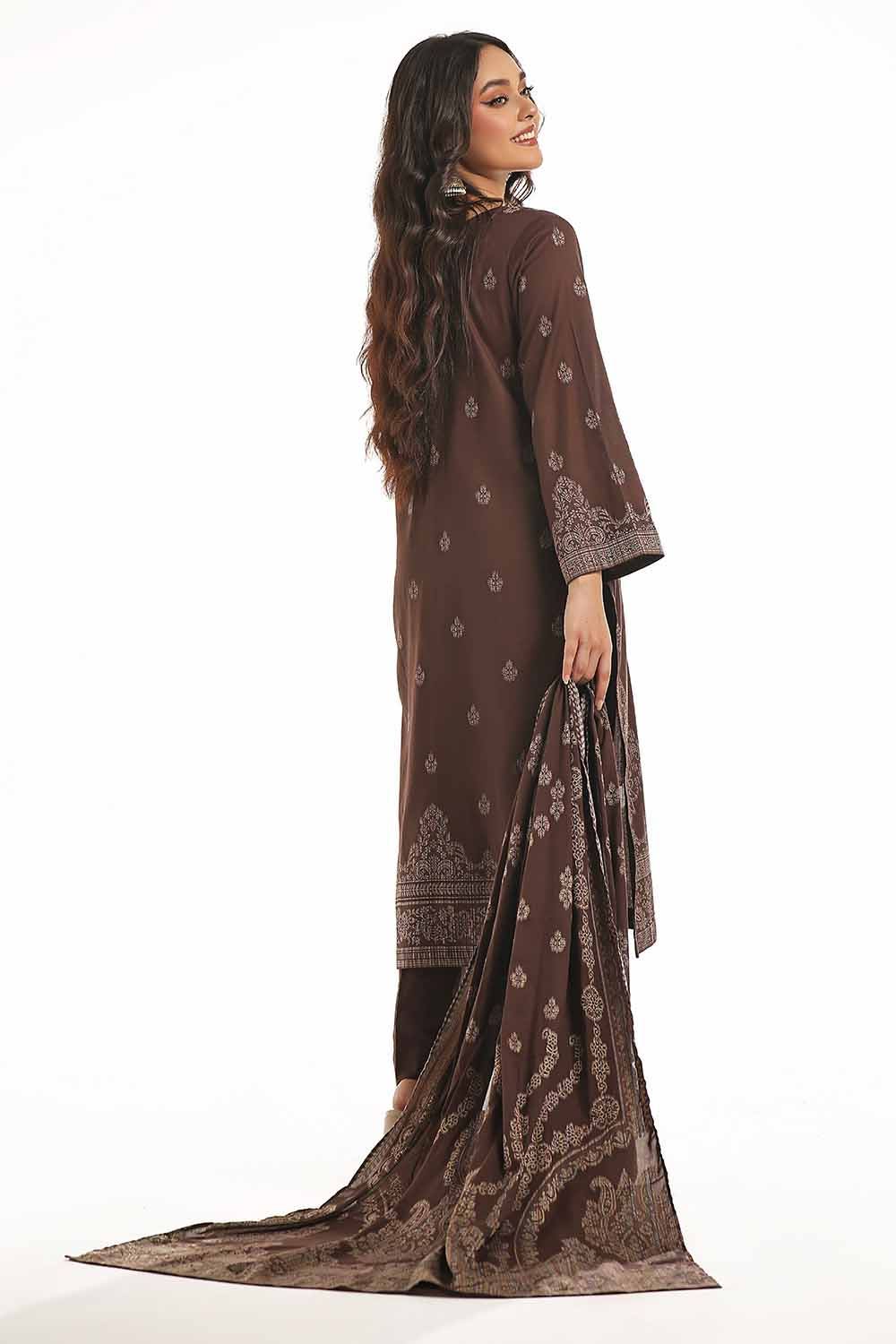 Gul Ahmed | Special Jacquard Collection | CLF-42020 A by Gul Ahmed - Designer Dress - Type: Ladies Clothes - Available at Libayah - 100% Original