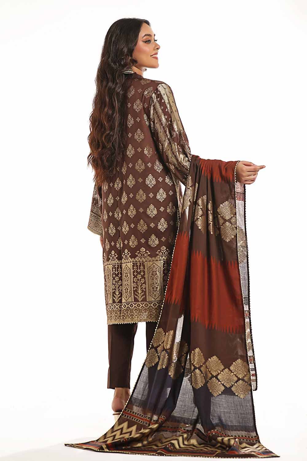 Gul Ahmed | Special Jacquard Collection | CLF-42022 D by Gul Ahmed - Designer Dress - Type: Ladies Clothes - Available at Libayah - 100% Original