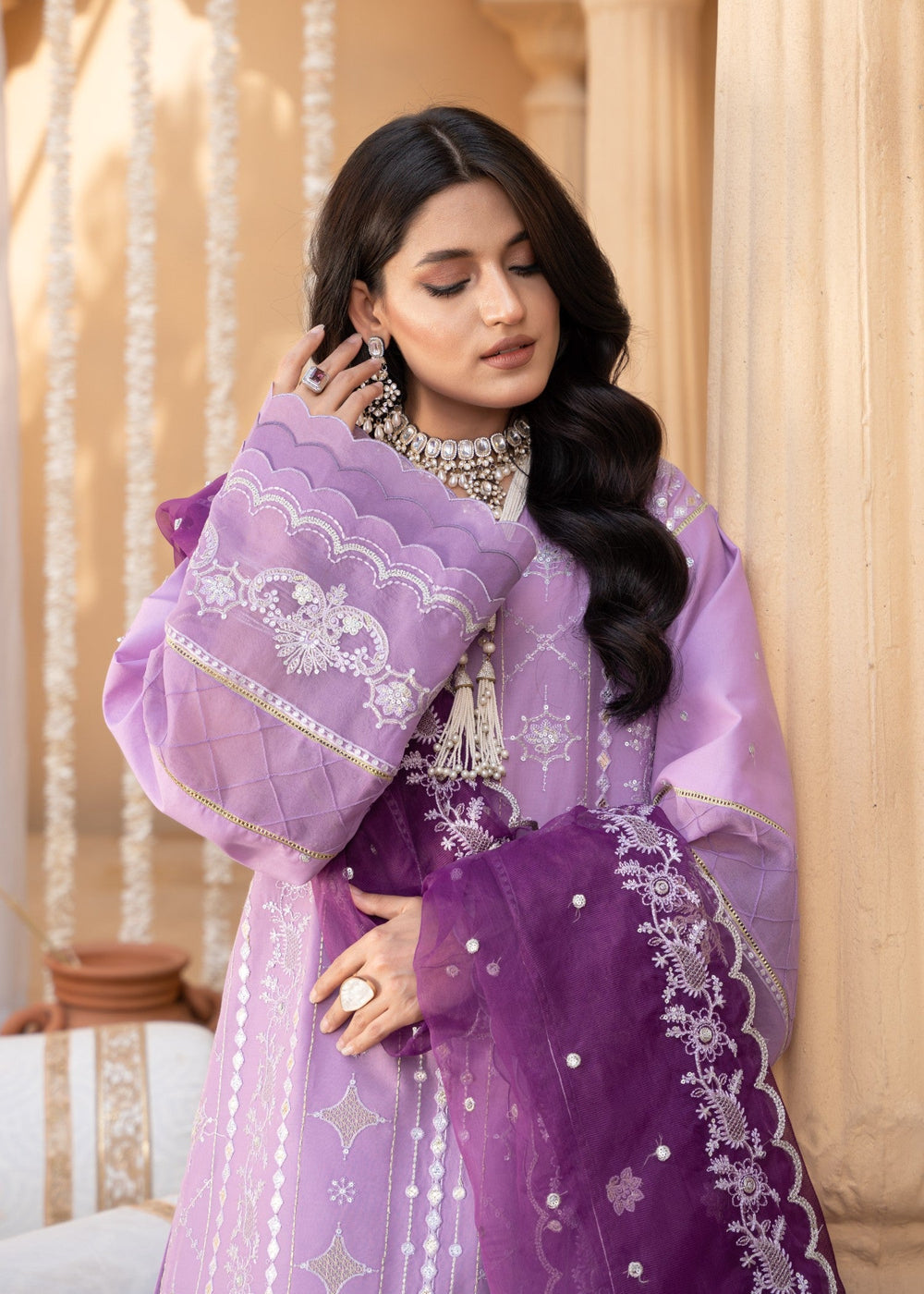 Meem | Singhar 25 | TOPAZ by Meem - Designer Dress - Type: Ladies Clothes - Available at Libayah - 100% Original