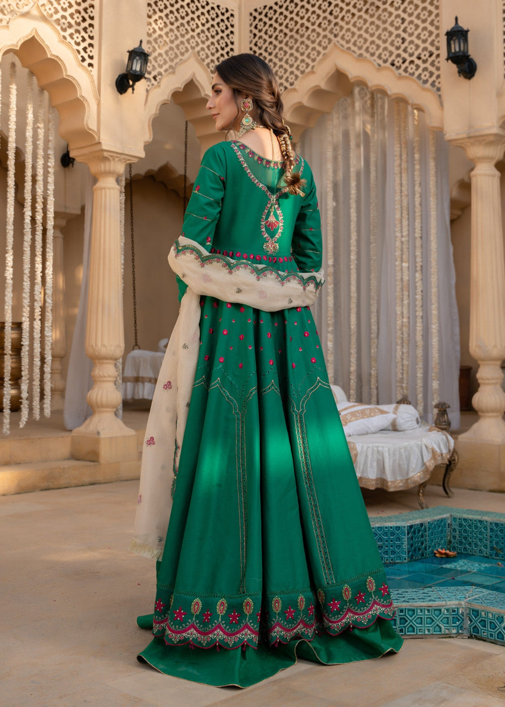 Meem | Singhar 25 | ZAMURD by Meem - Designer Dress - Type: Ladies Clothes - Available at Libayah - 100% Original